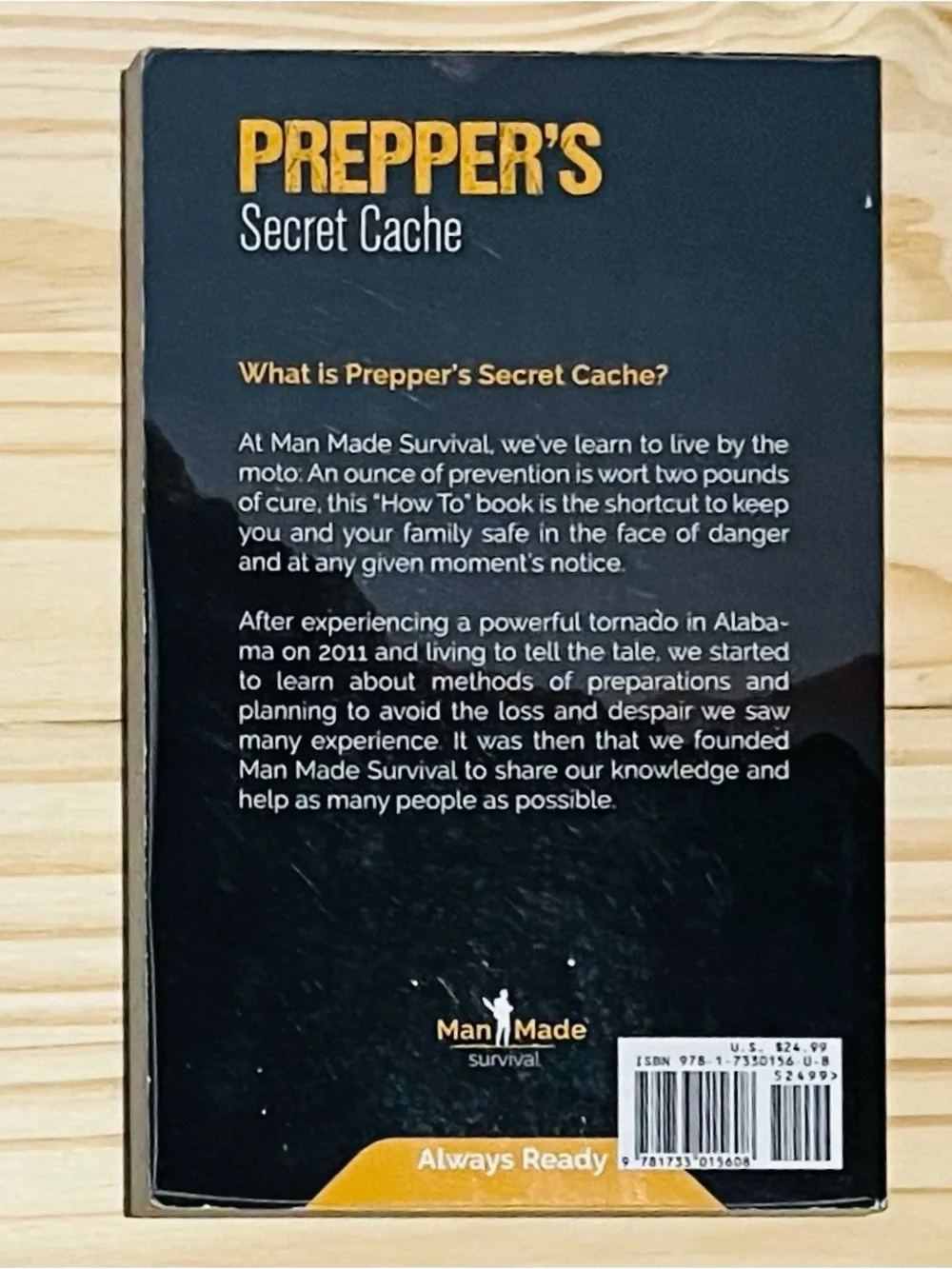 Prepper’s Secret Cache By Jose Prado, Large Print (Man Made Survival, 2019)